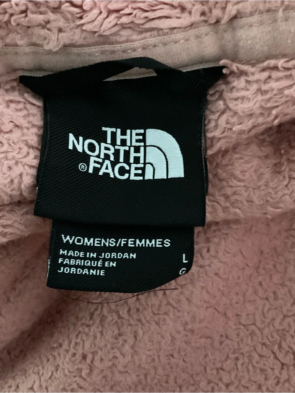 The North Face Women's Osito Flow Fleece Jacket‎ Dusty Rose L Large Outdoor